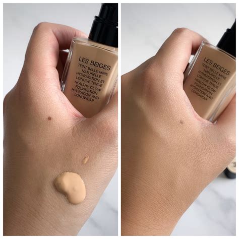 chanel les beiges bd51|CHANEL LES BEIGES HEALTHY GLOW FOUNDATION Hydration and Longwear .